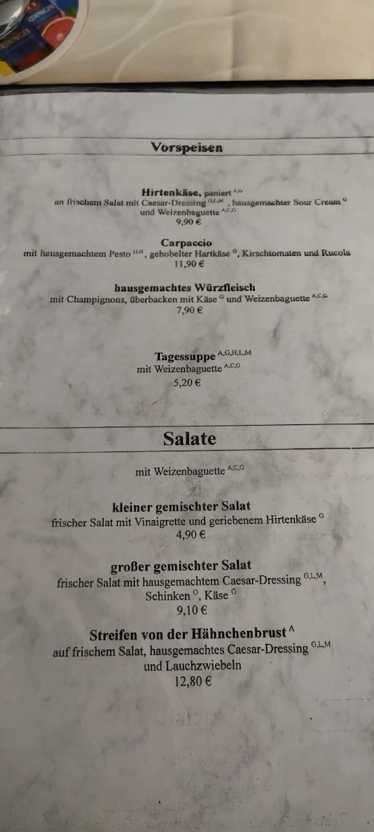Speisekarte photo 10