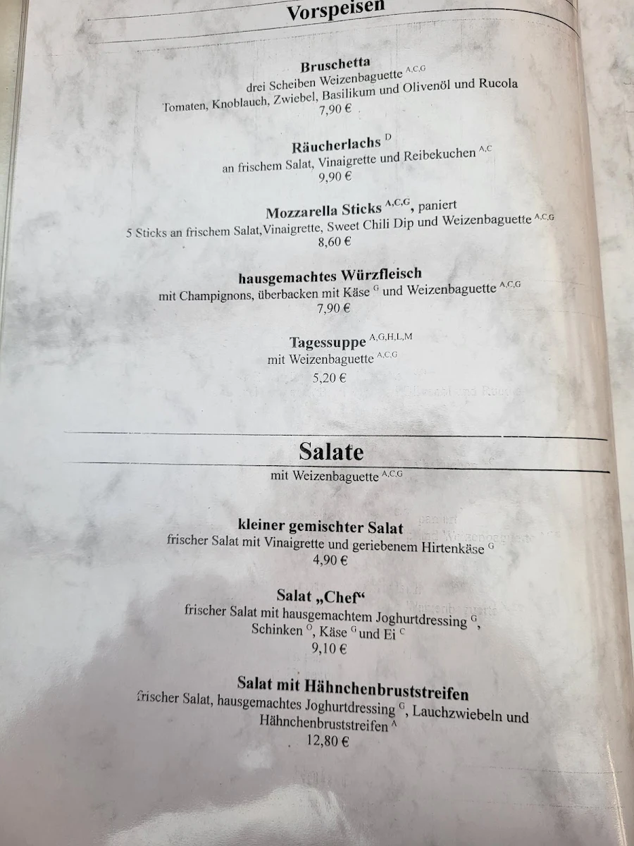 Speisekarte photo 9