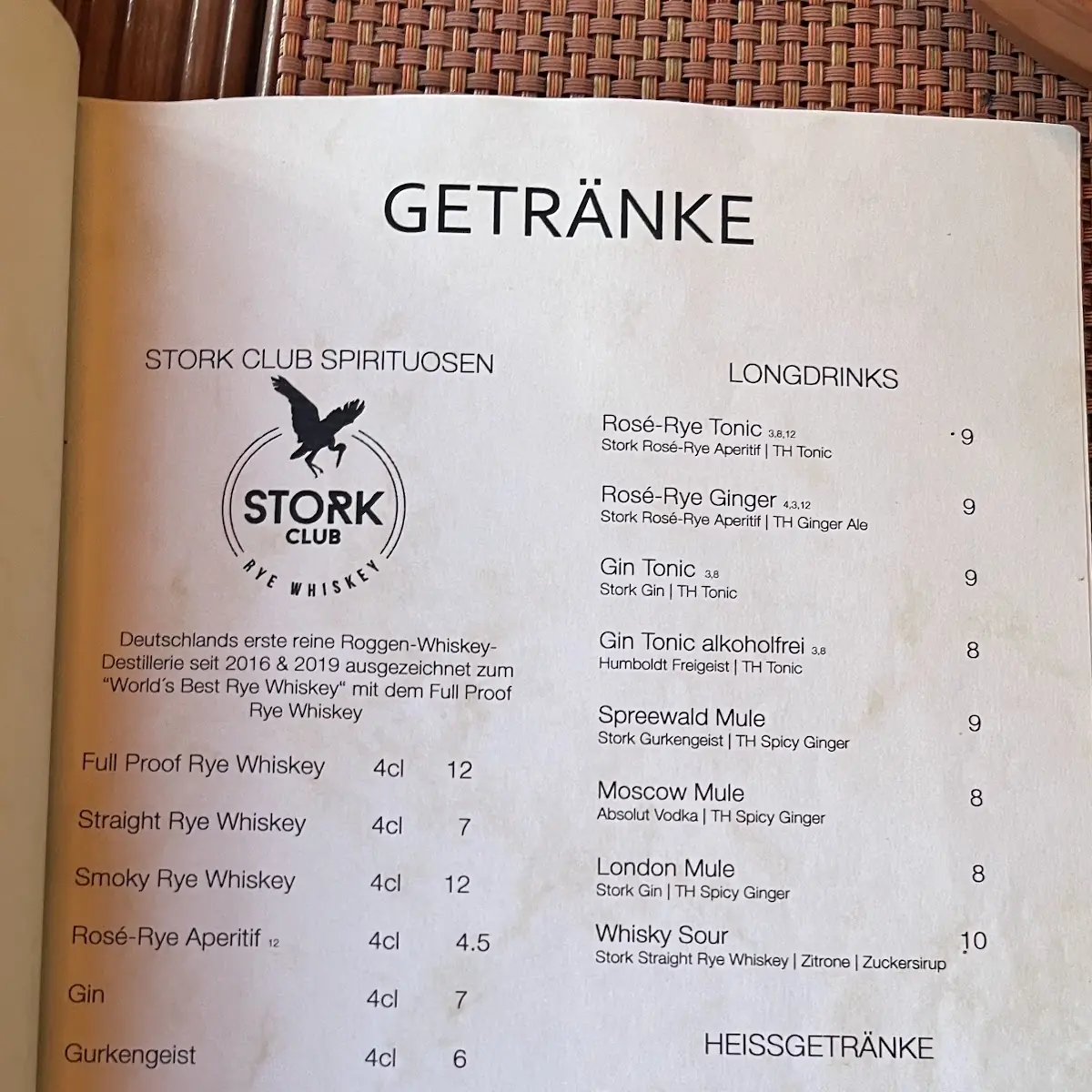 Speisekarte photo 1