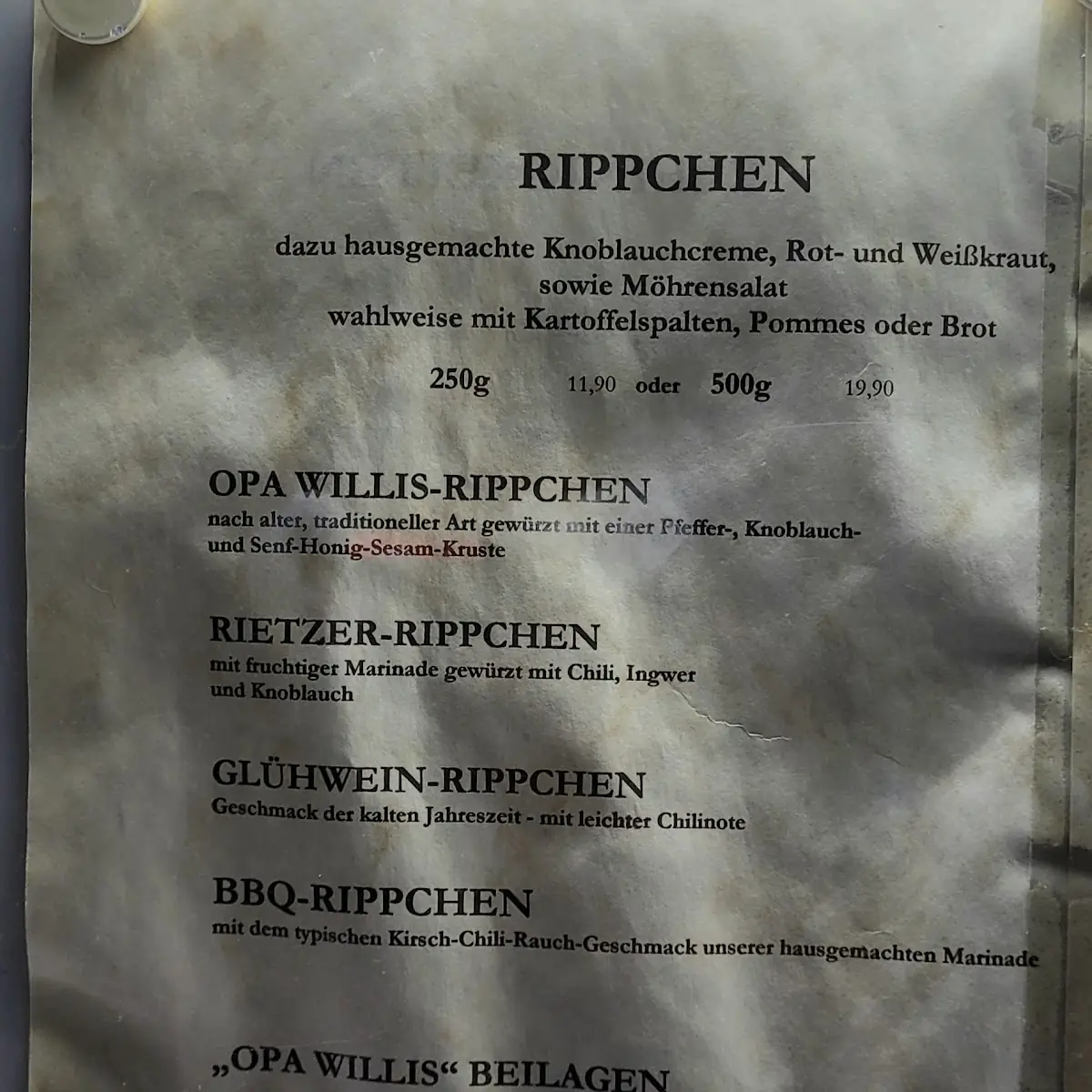 Speisekarte photo 7
