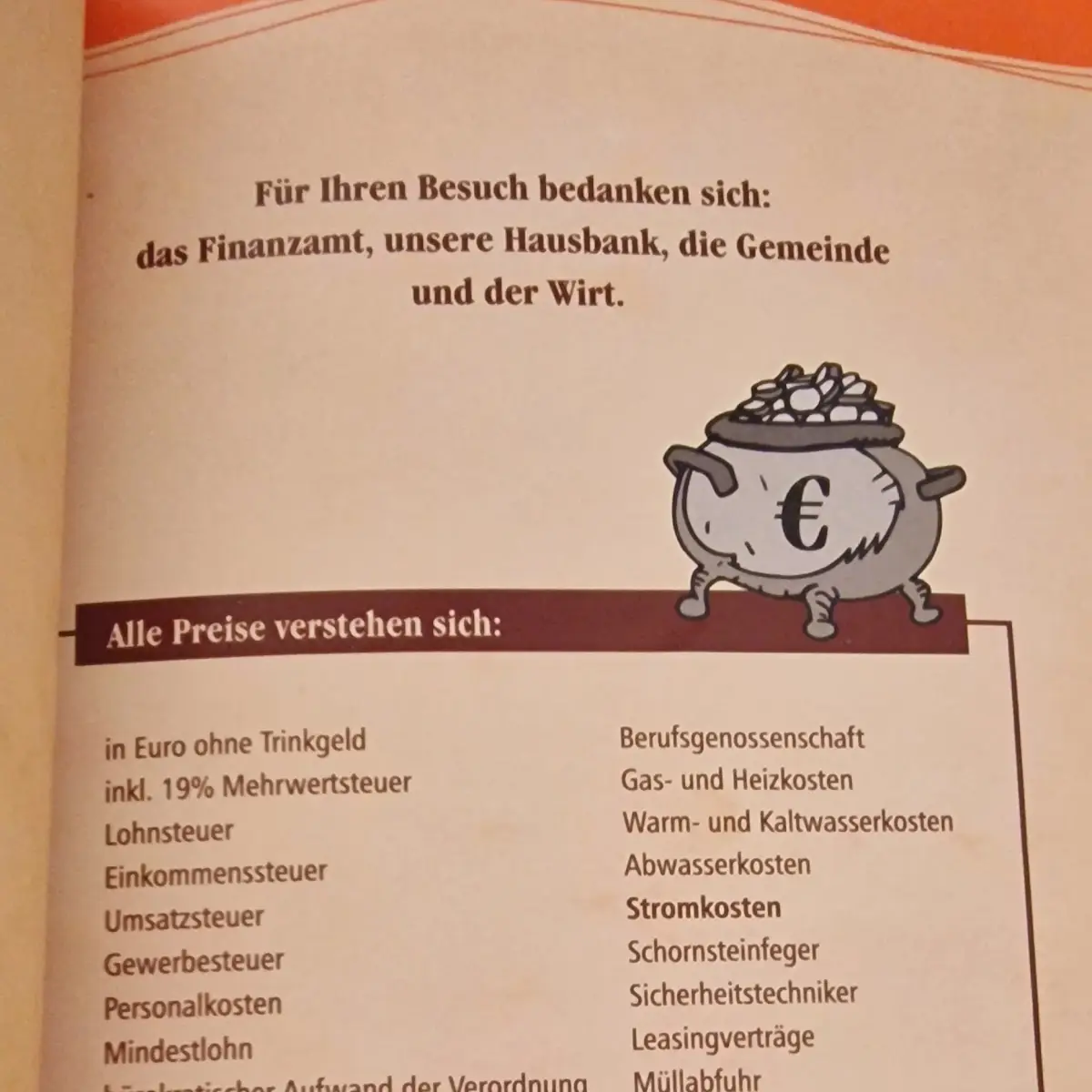 Speisekarte photo 9