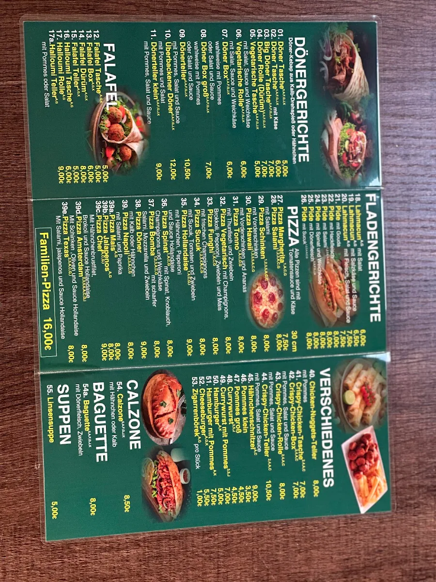 Speisekarte photo 2