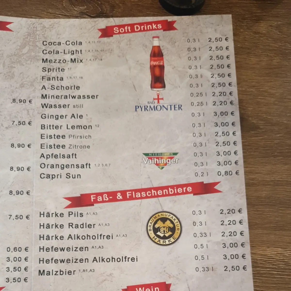 Speisekarte photo 1