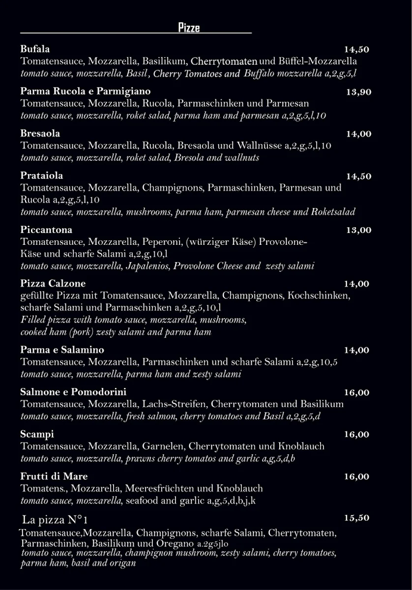 Speisekarte photo 5