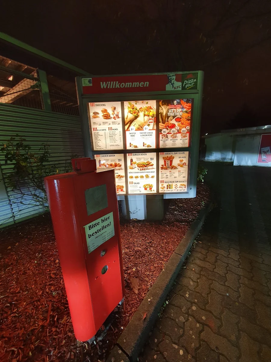Speisekarte, Kentucky Fried Chicken