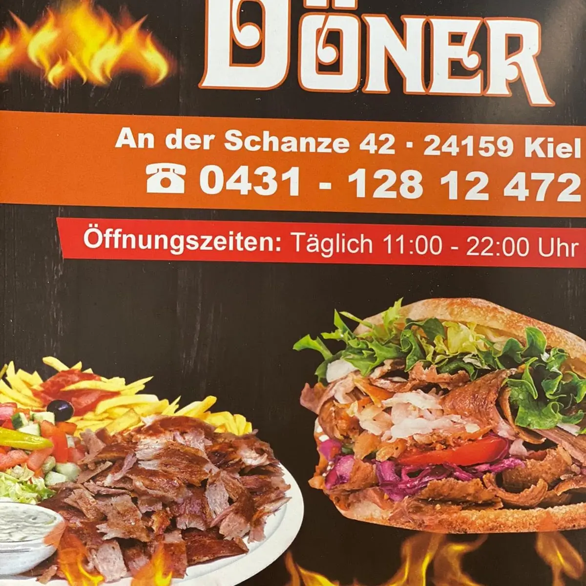 Speisekarte, Miran's1 Döner Orginal kiel friedrichsort