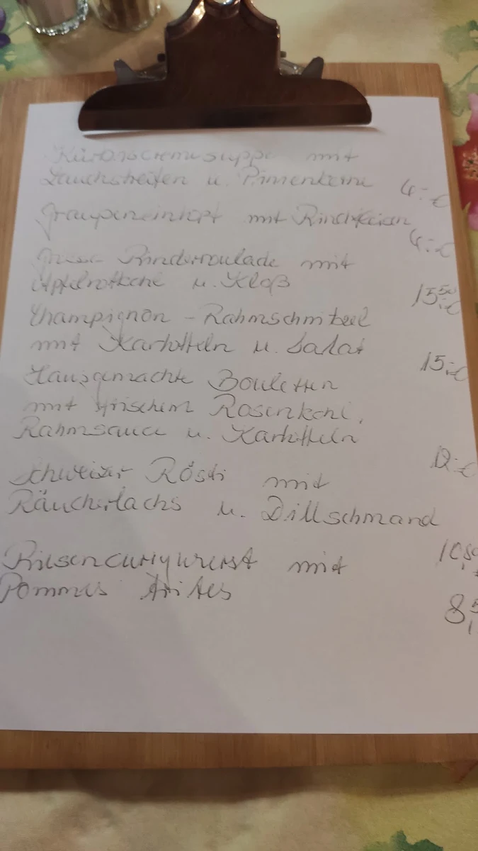 Speisekarte photo 2