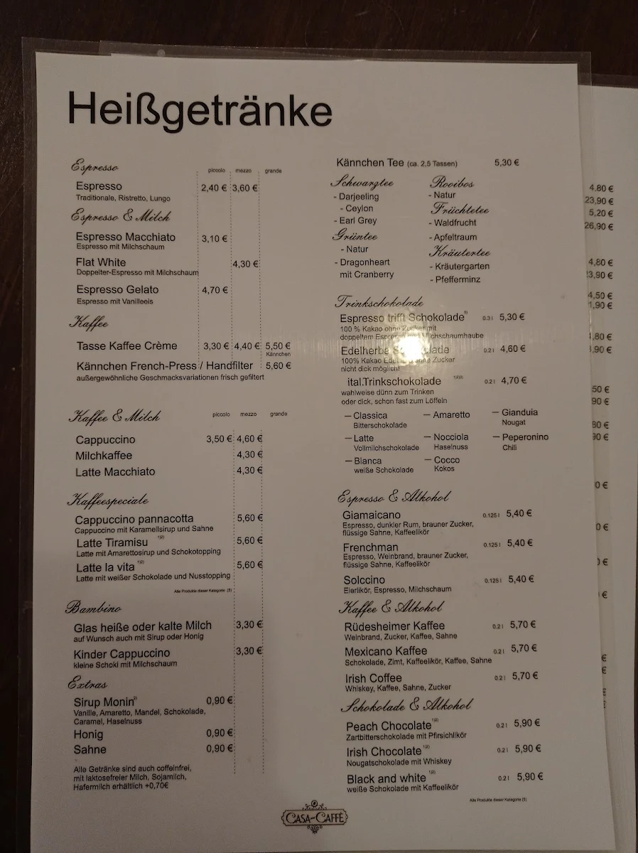 Speisekarte photo 2