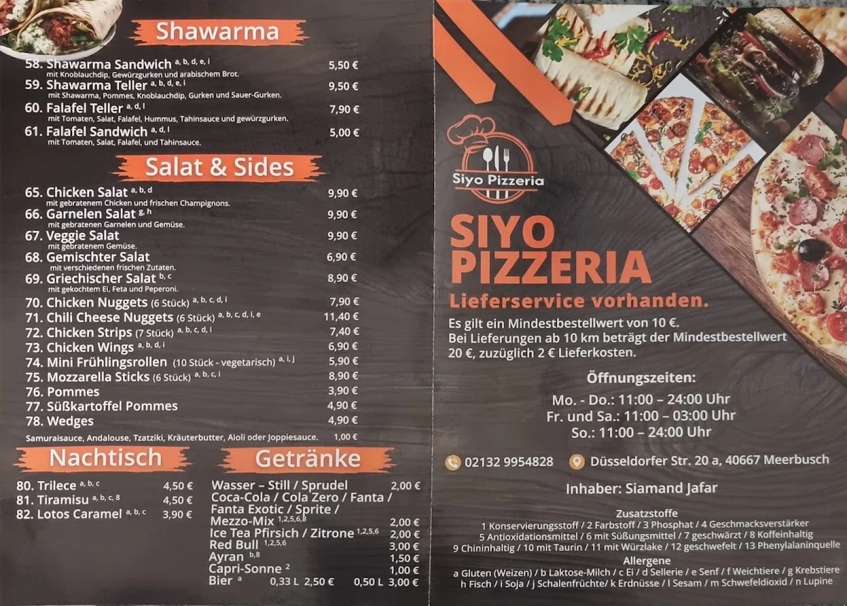 Speisekarte photo 3