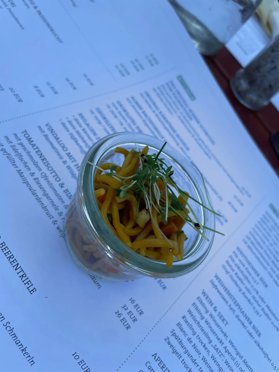 Speisekarte, Restaurant Almer Schlossmühle