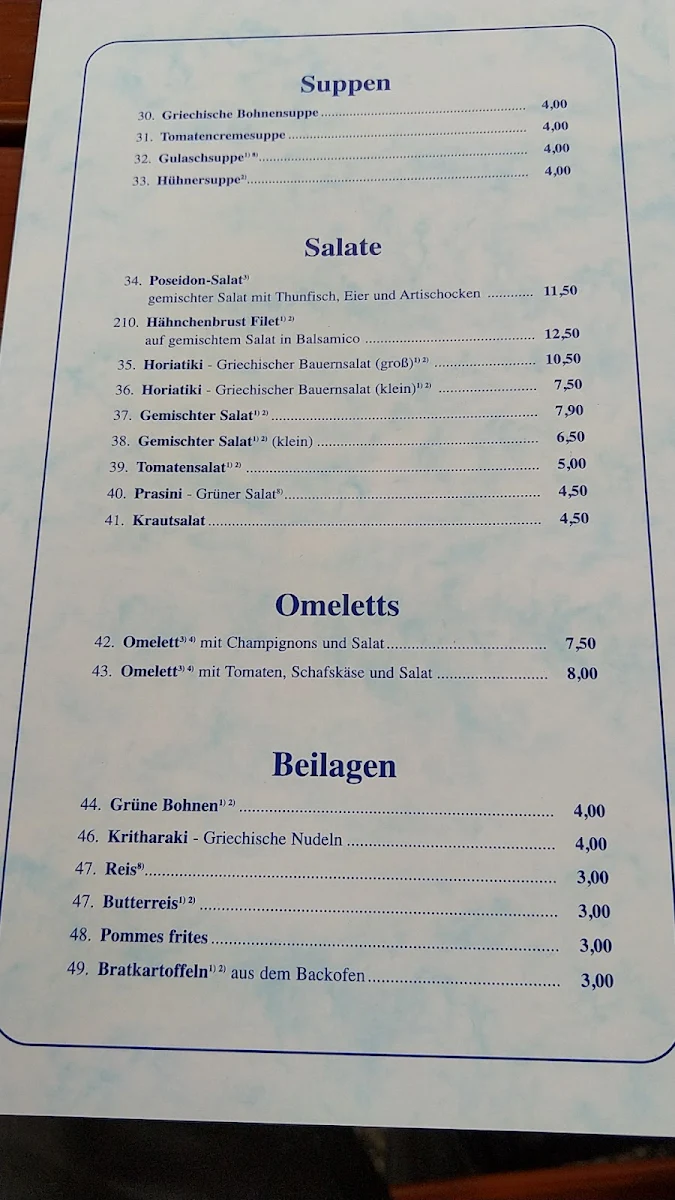 Speisekarte photo 3