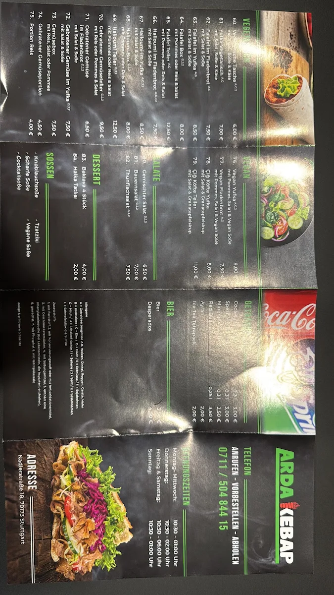 Speisekarte photo 3