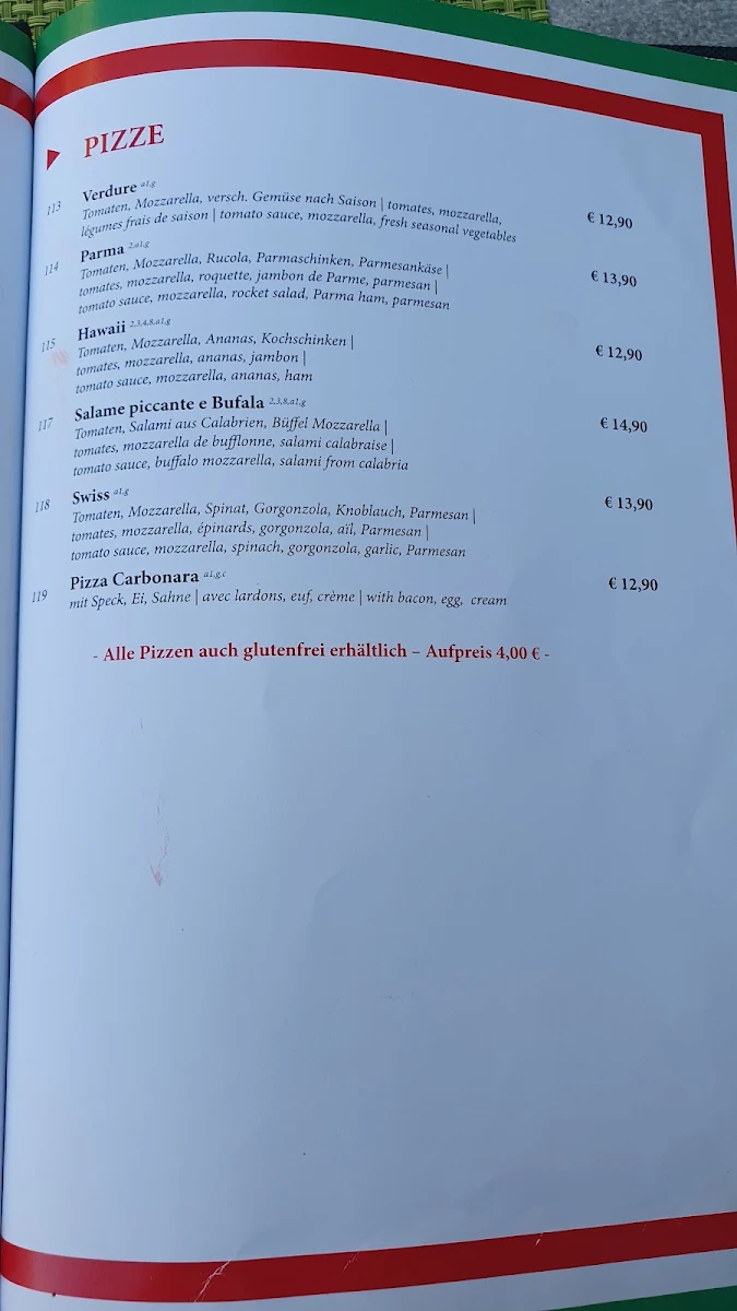 Speisekarte photo 1