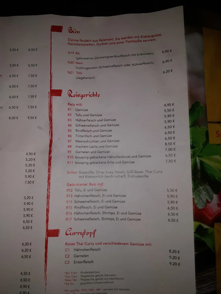Speisekarte photo 8
