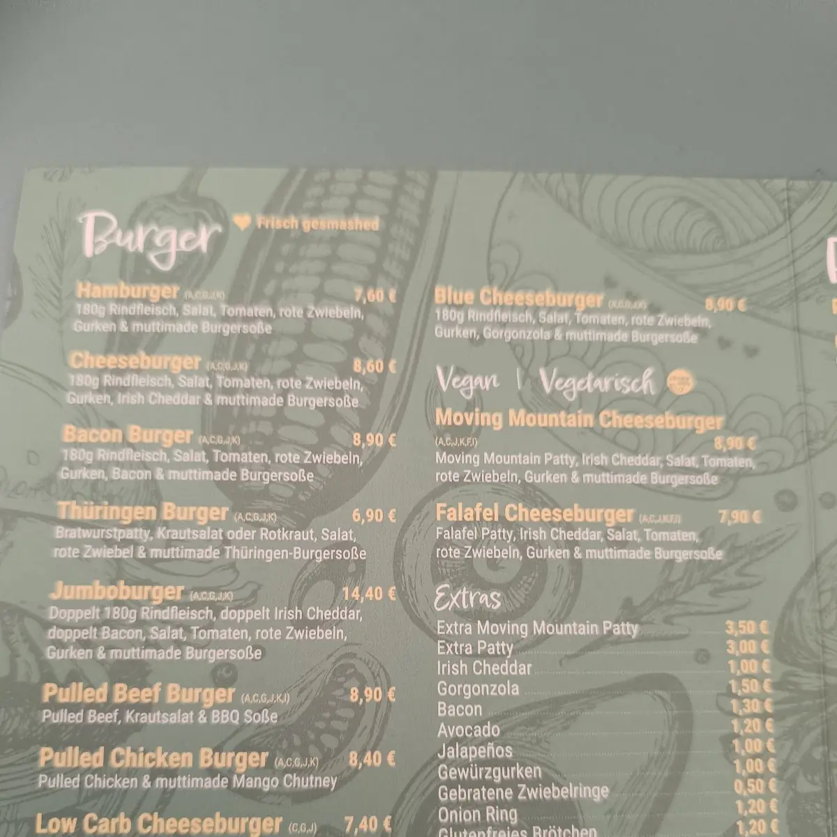 Speisekarte photo 2
