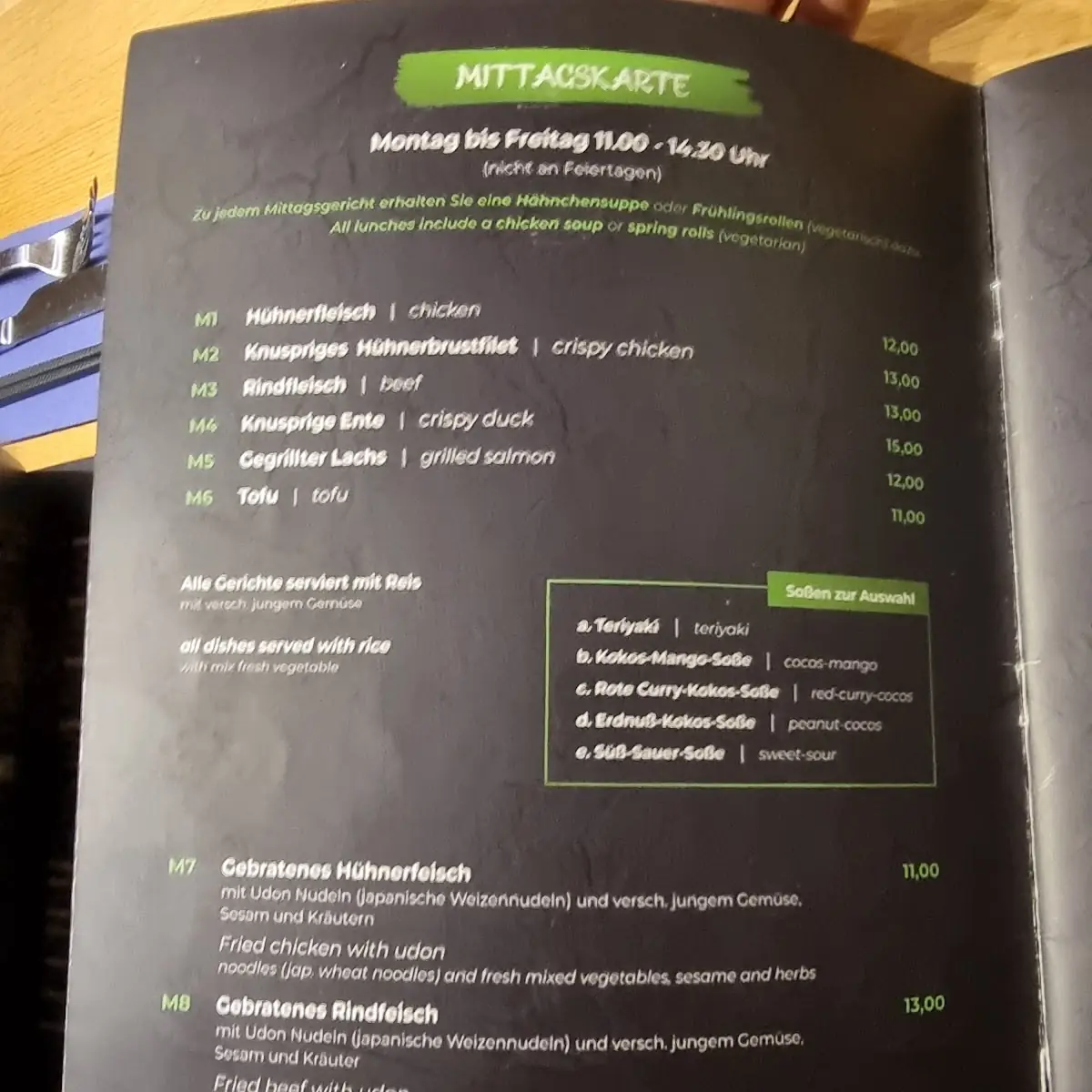 Speisekarte photo 5