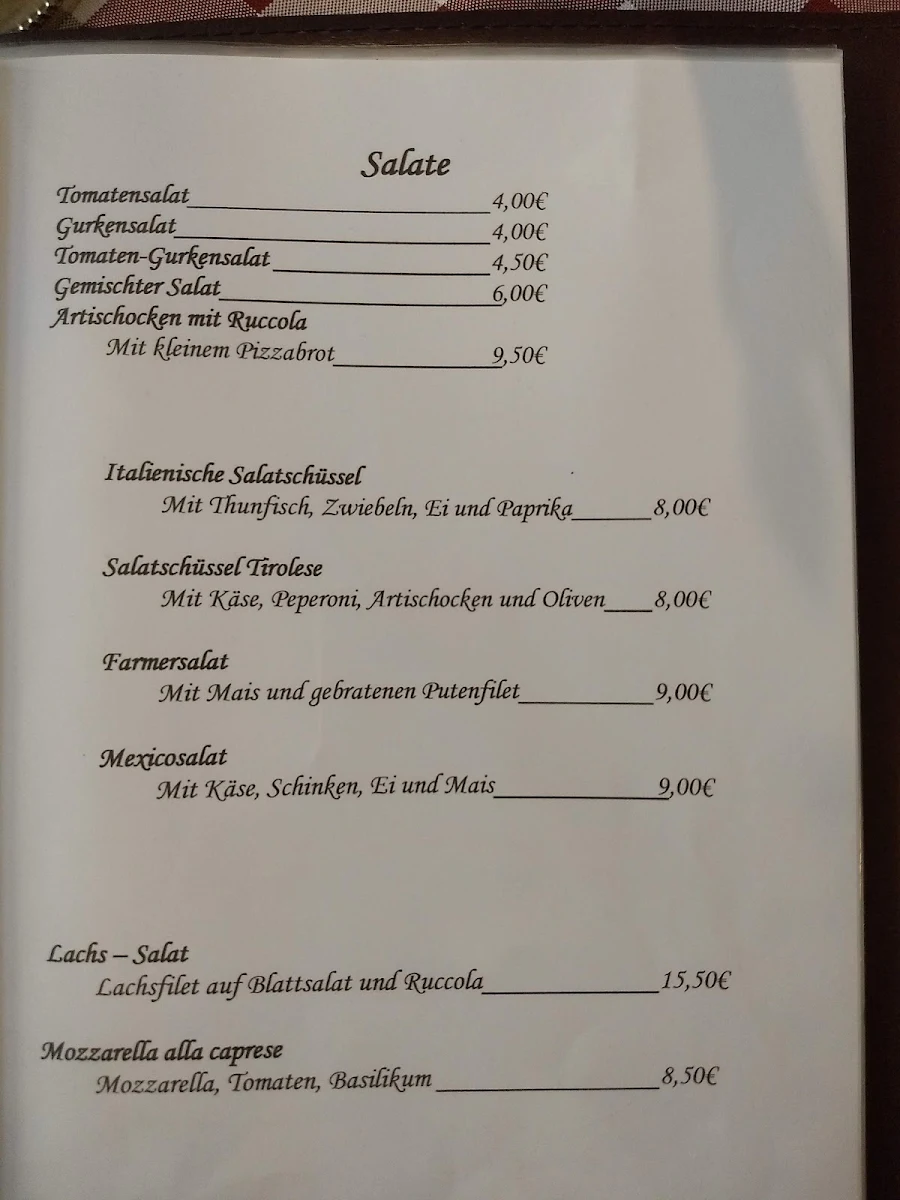 Speisekarte photo 1
