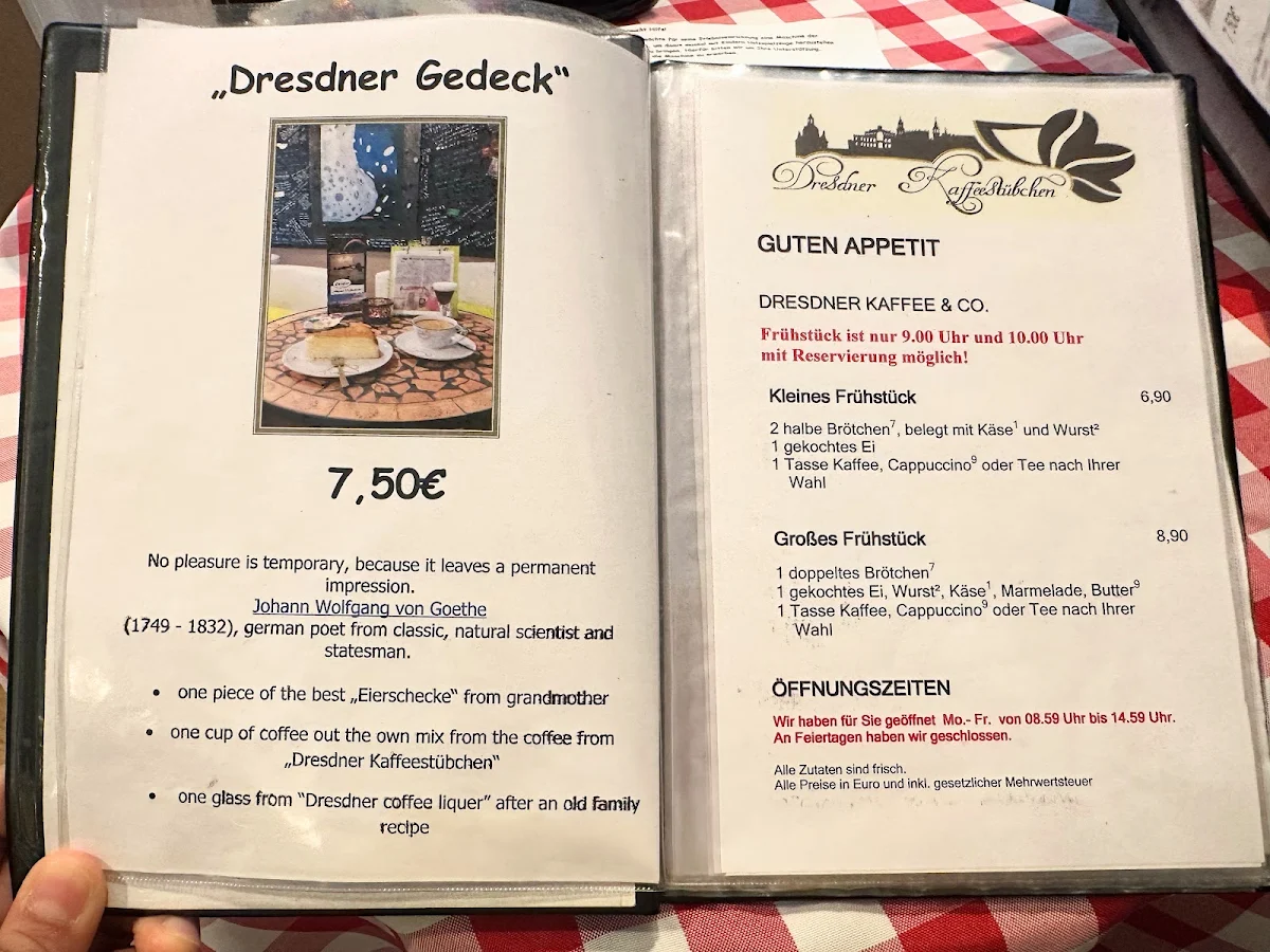 Speisekarte photo 1