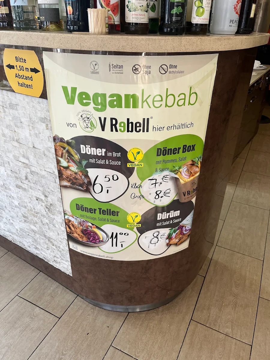 Speisekarte, MEHAS Berlin