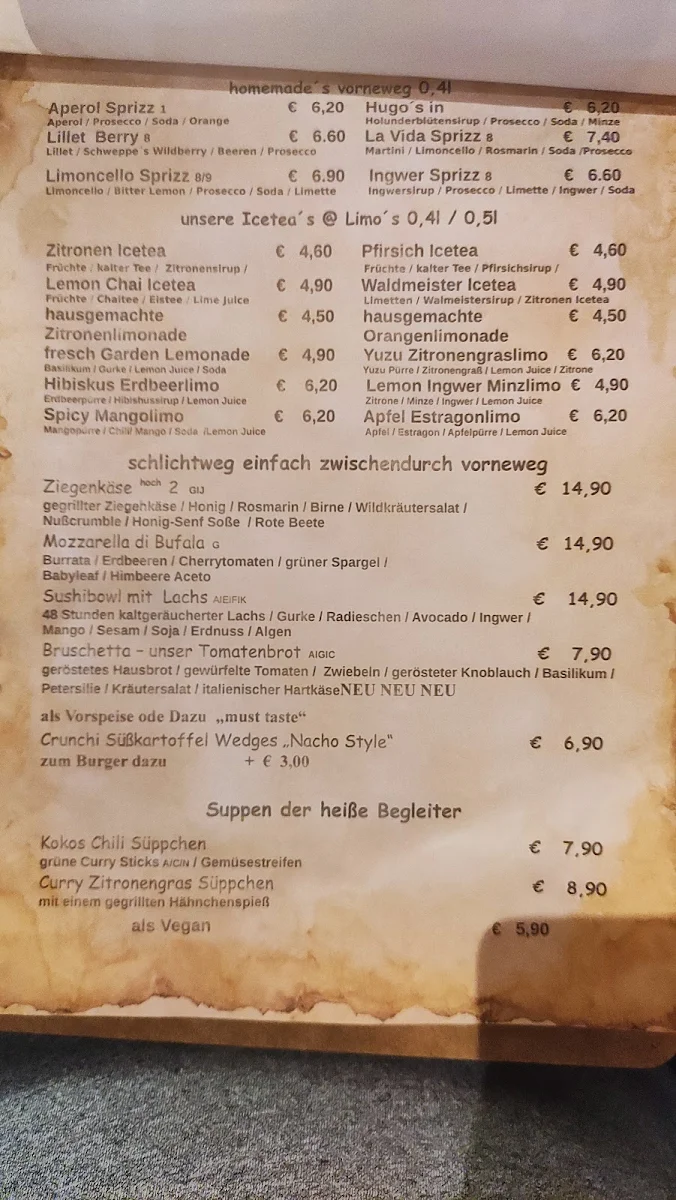 Speisekarte photo 6