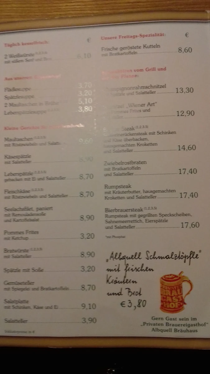 Speisekarte photo 6