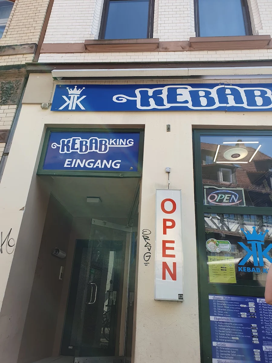 Speisekarte, Kebab King