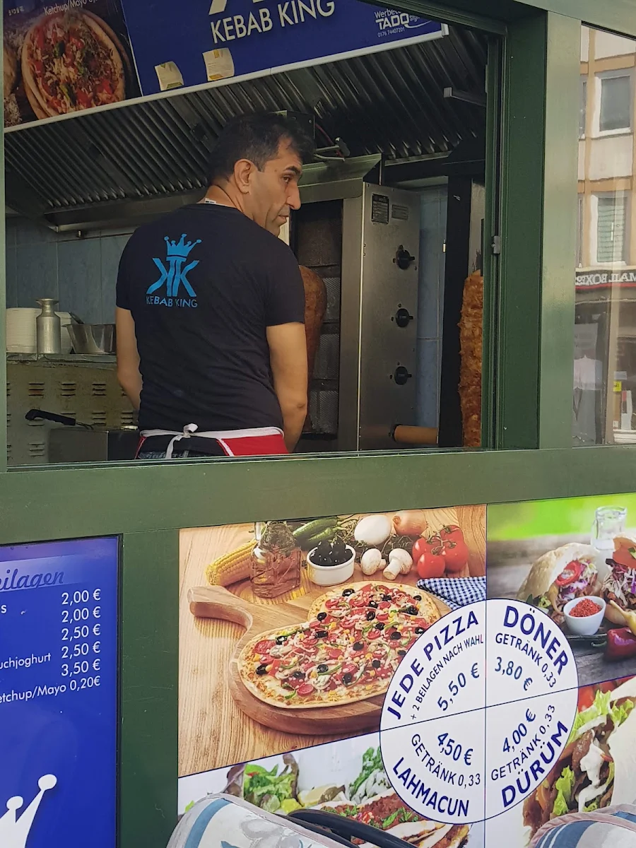 Speisekarte, Kebab King