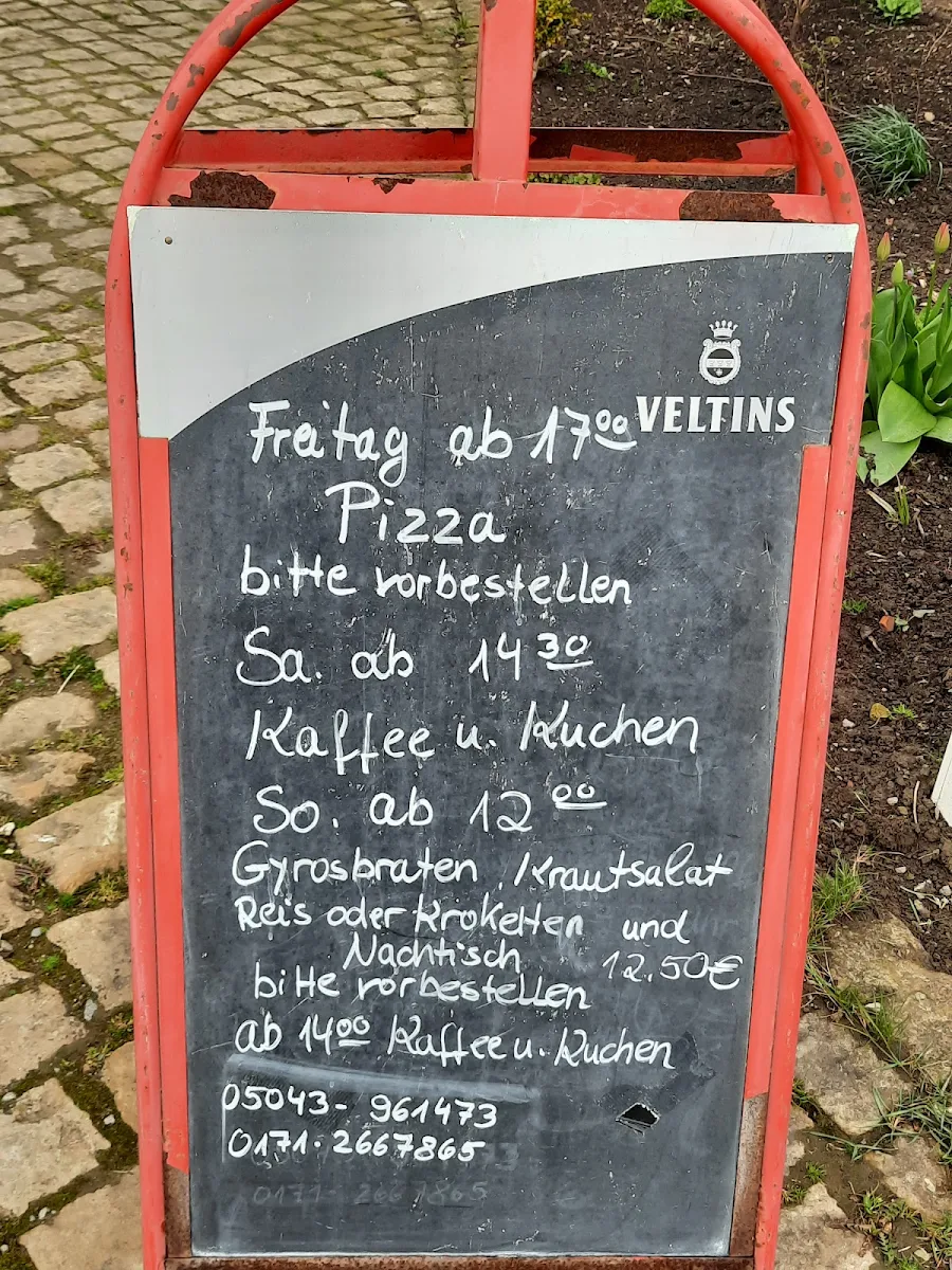 Speisekarte, Cafe Anno