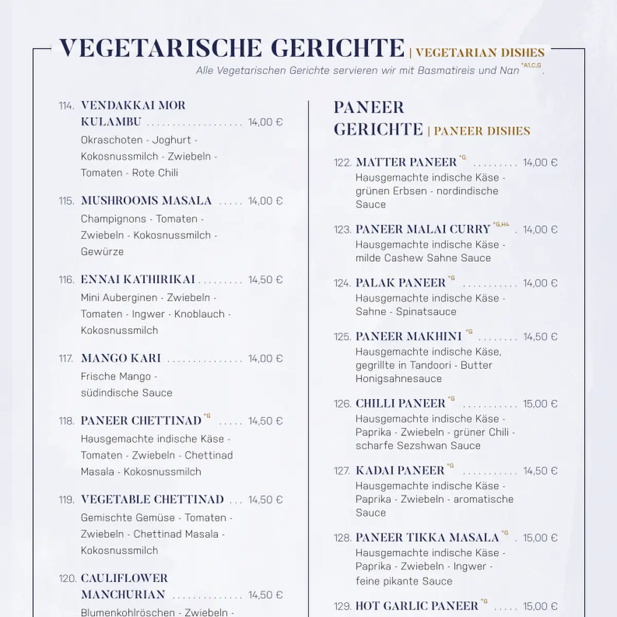 Speisekarte photo 8