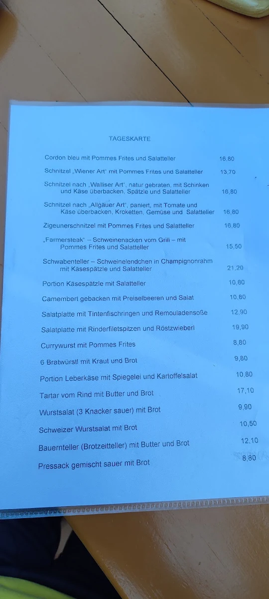 Speisekarte photo 6