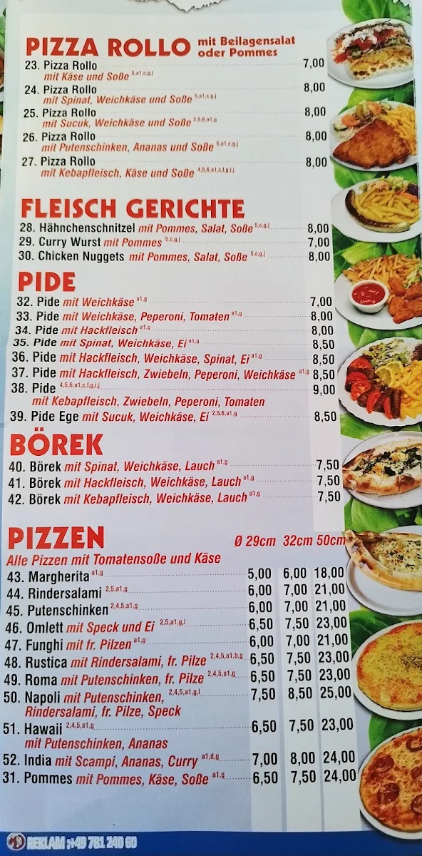 Speisekarte photo 5