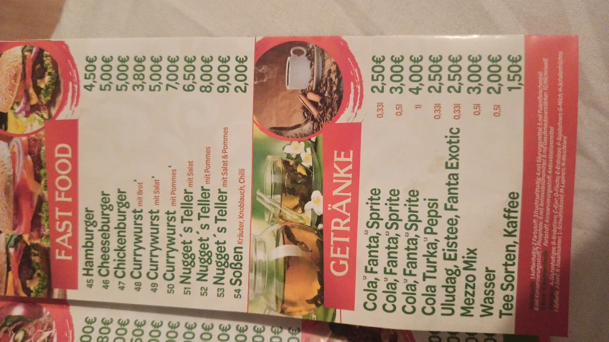 Speisekarte photo 5