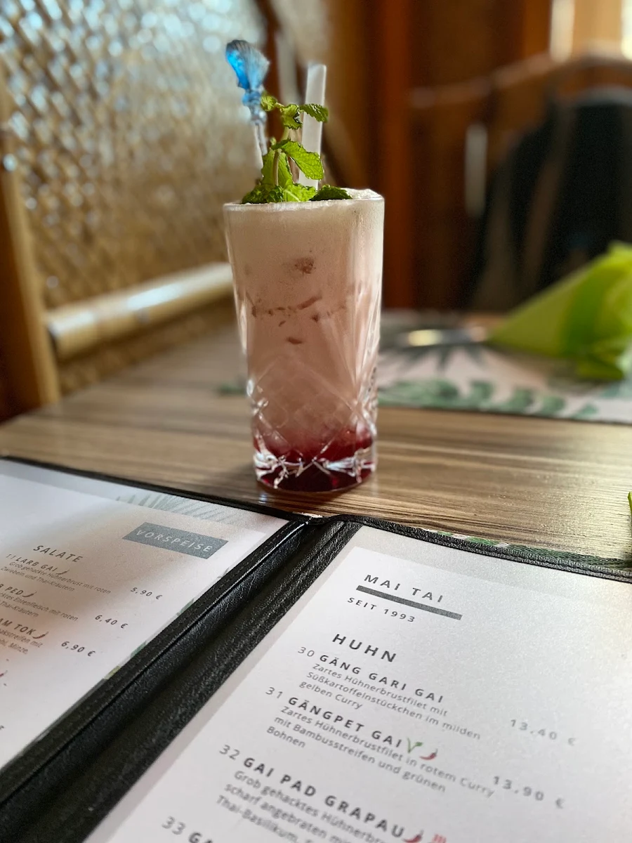 Speisekarte, Mai-Tai