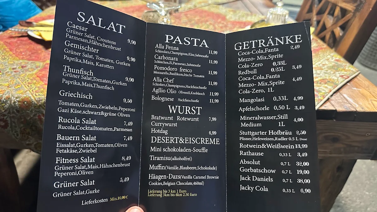 Speisekarte photo 1