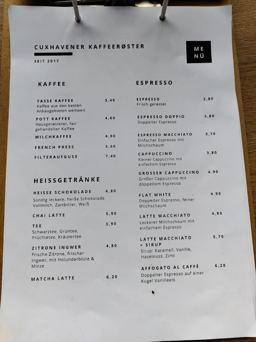Speisekarte photo 1