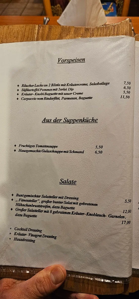 Speisekarte photo 3