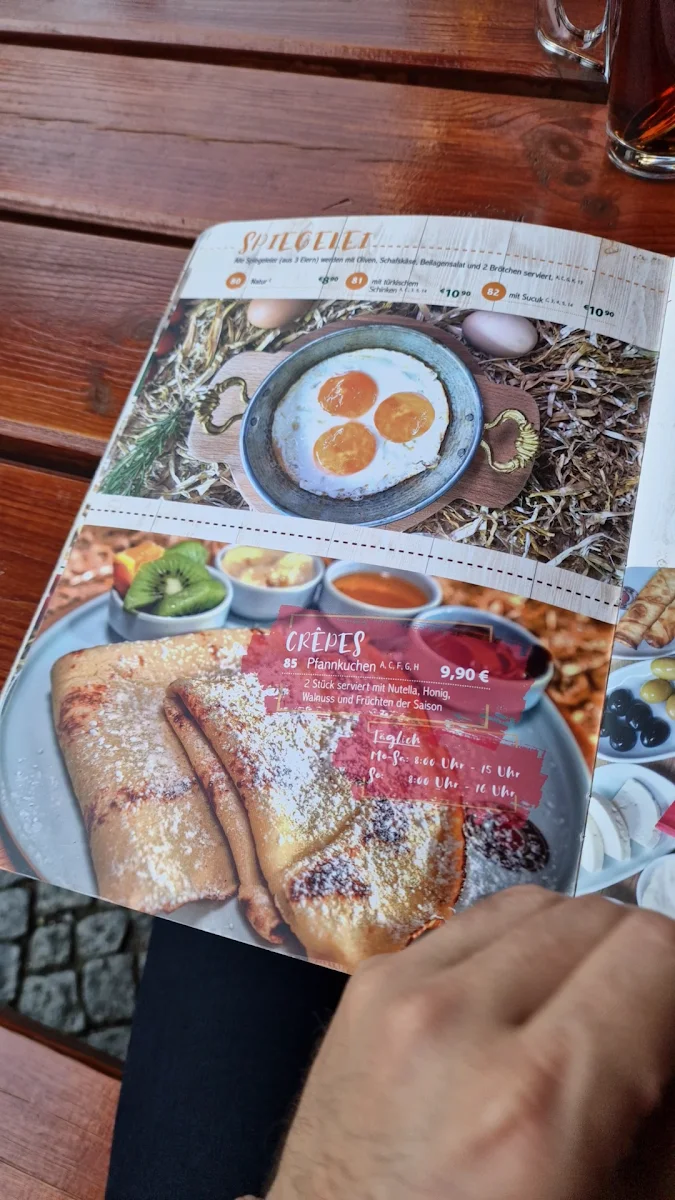 Speisekarte, Demlik Künefecim Café
