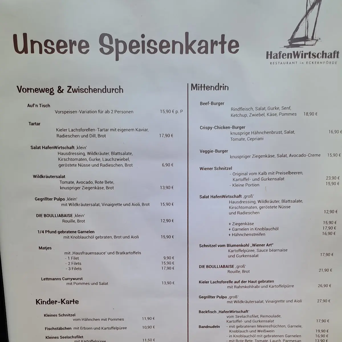 Speisekarte photo 3