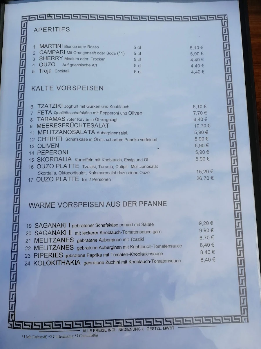 Speisekarte photo 3