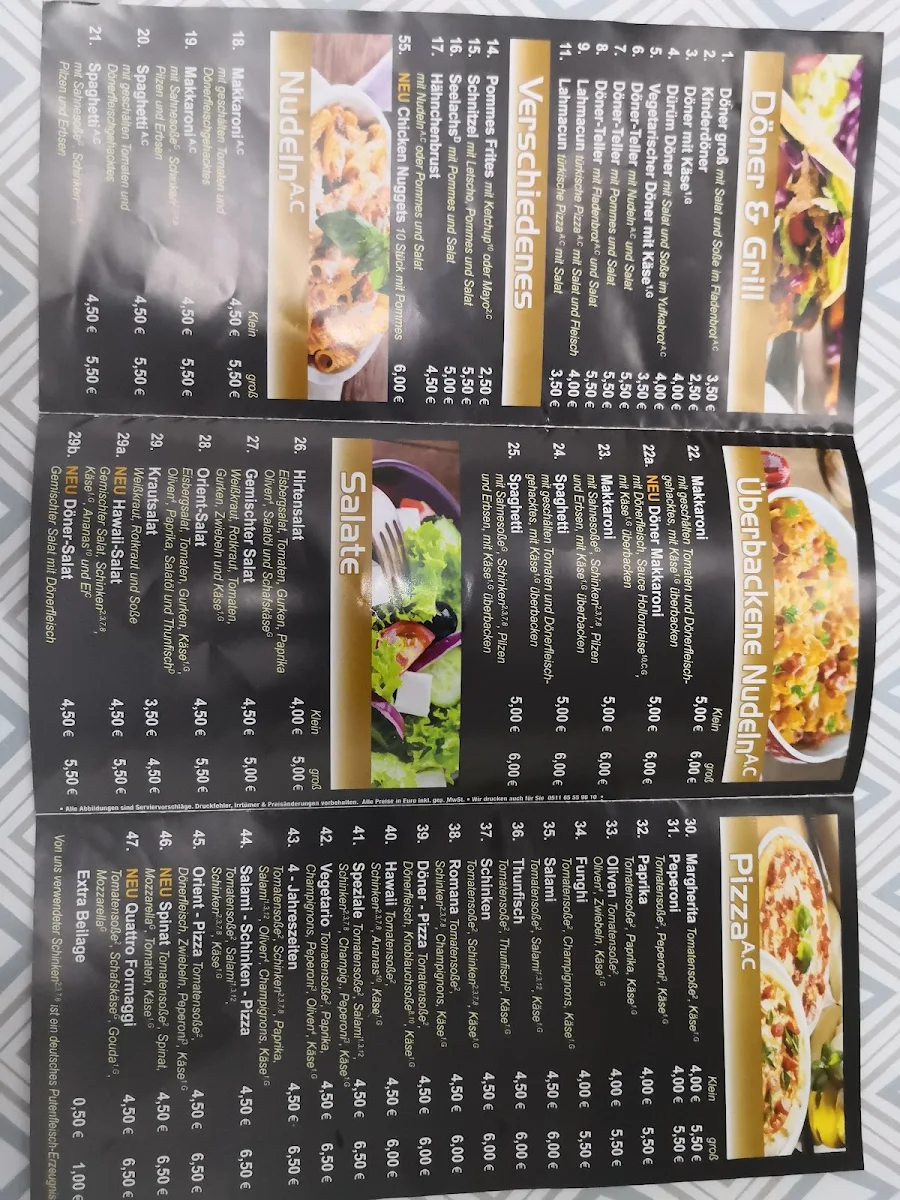 Speisekarte photo 3