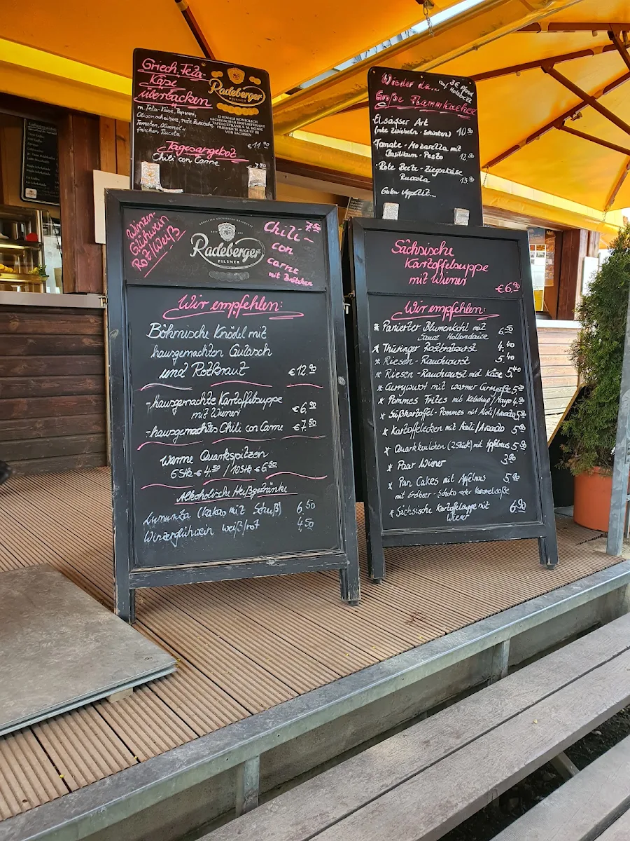 Speisekarte, Fährgarten Johannstadt