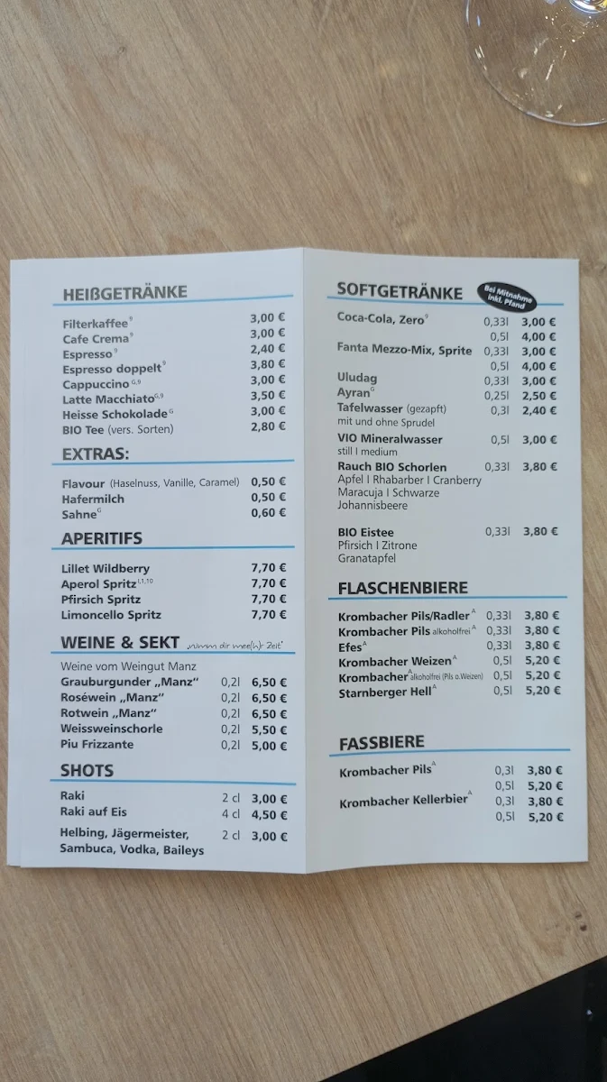 Speisekarte photo 3
