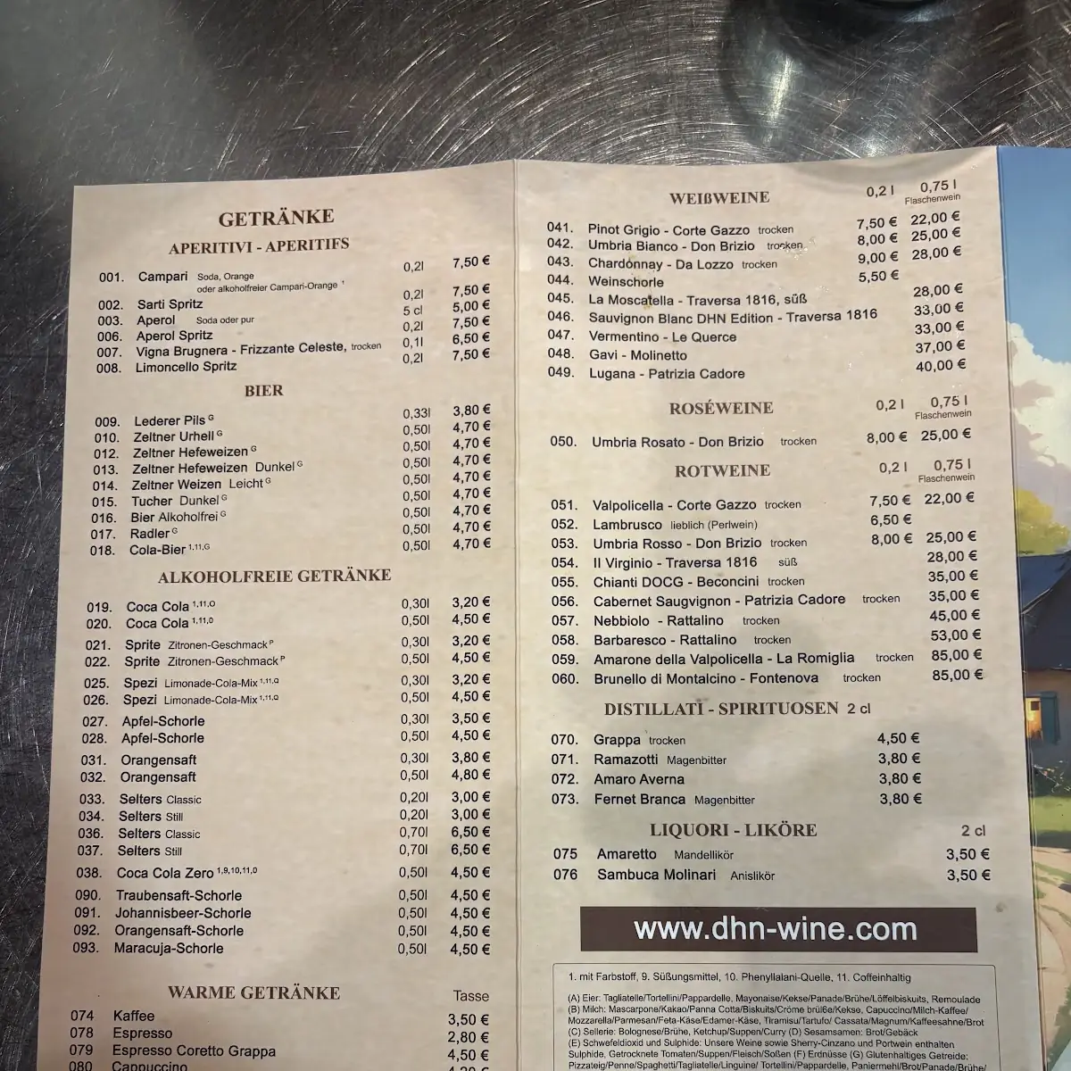 Speisekarte photo 1
