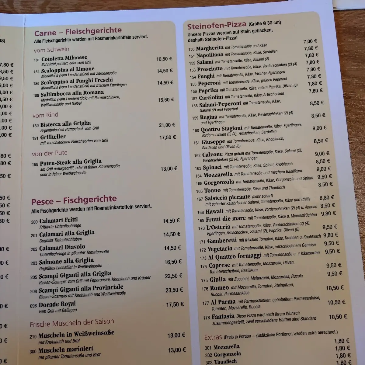 Speisekarte photo 8