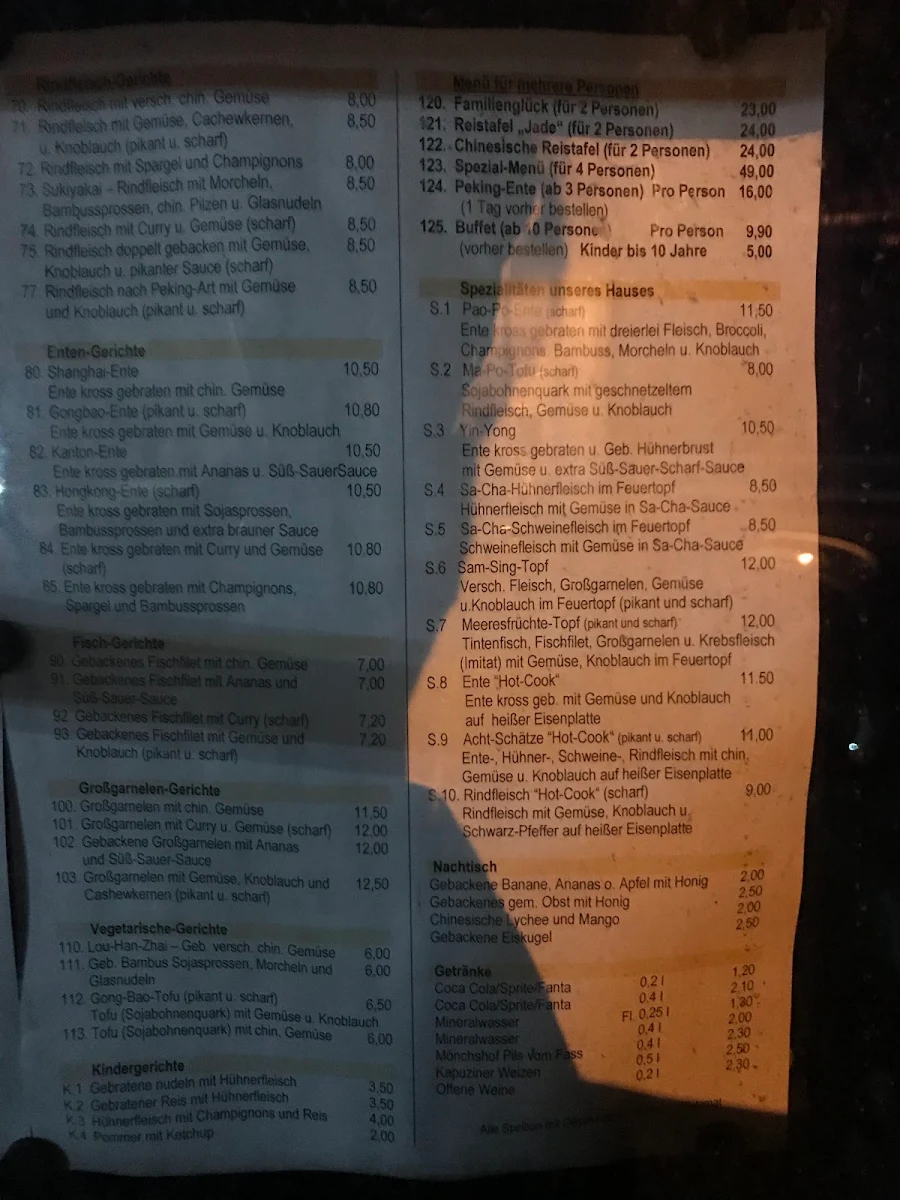 Speisekarte photo 6