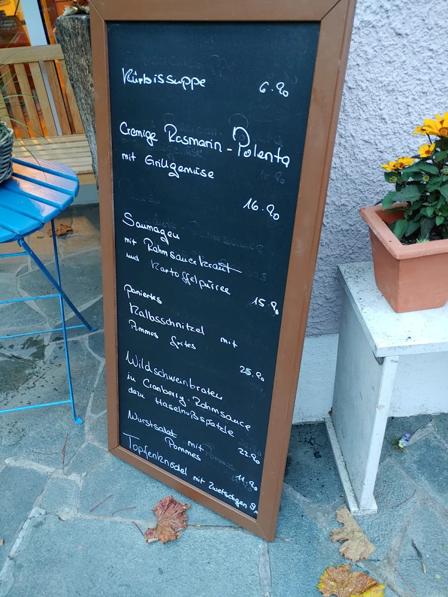 Speisekarte, Birkenthaler Hof
