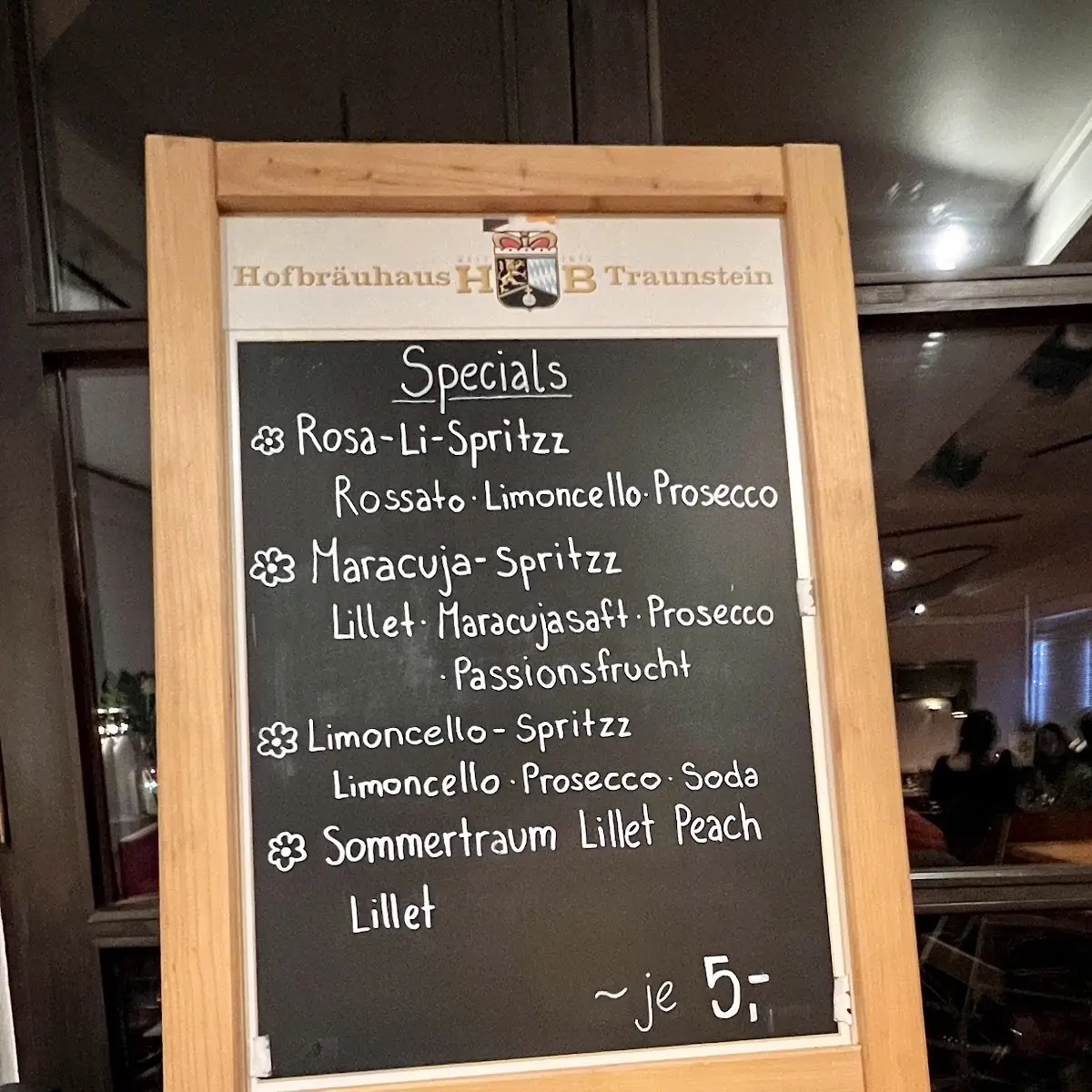 Speisekarte, Das Bistro & Kleinkunstbühne - Laufen