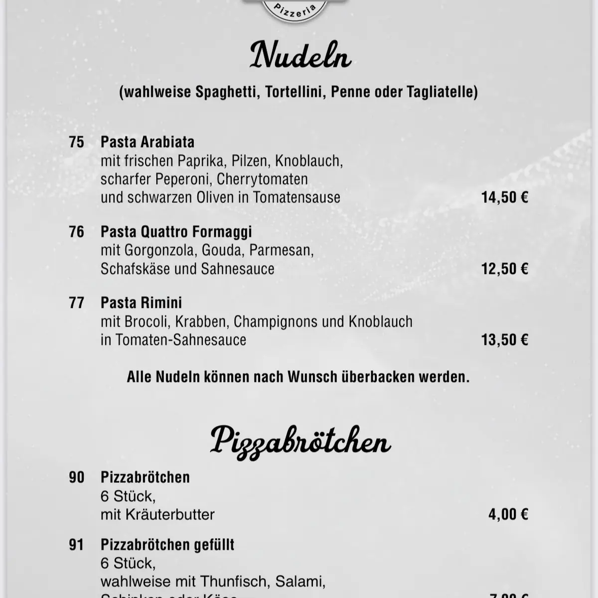 Speisekarte photo 2