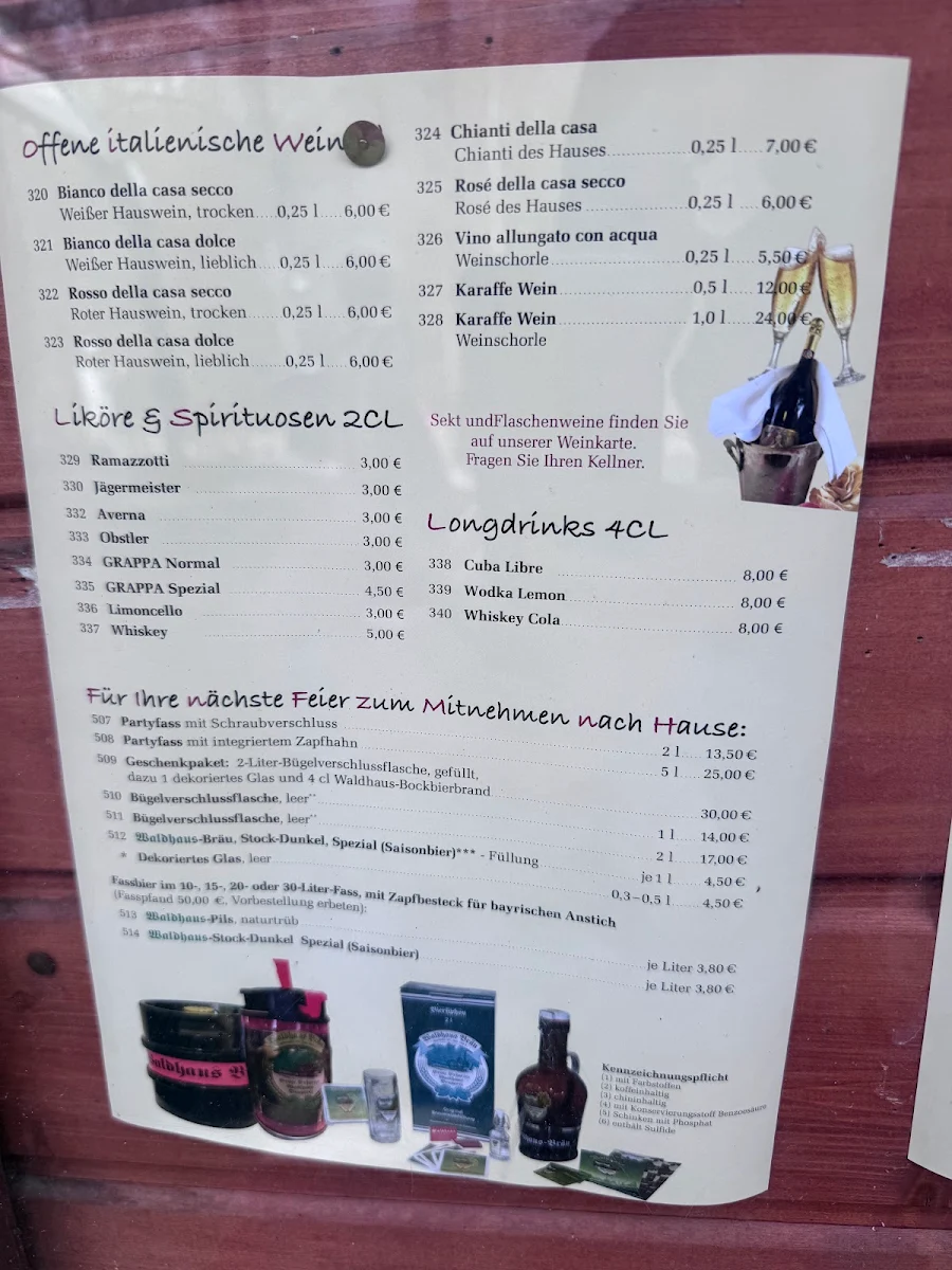 Speisekarte photo 1