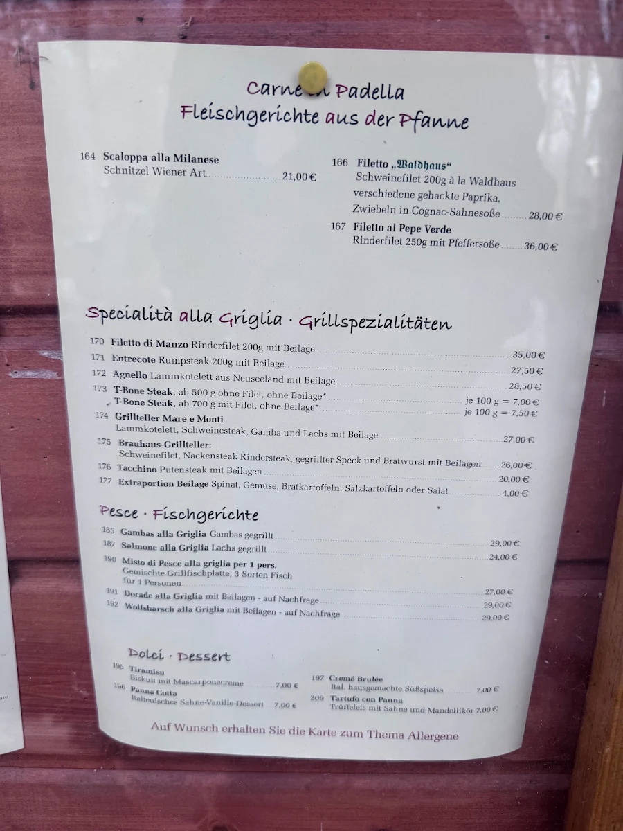 Speisekarte photo 3
